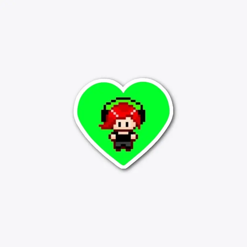 Pixel Crook Sticker